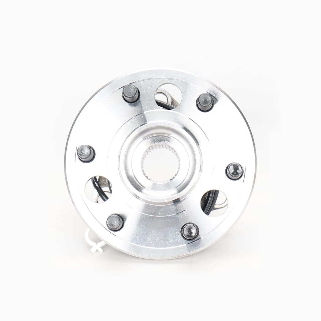 Hanhub (DXV) XXIV4 Front Rota Hub et ferens Conventum compatible cum Escalade Chevy K1500 RAPINA K1500 Suburban K2500 RAPINA K2500 suburbanum Tahoe Yukon SP550307 br930346 9333008 15997071 FW724 VI, 6097071